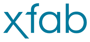 X-FAB foundry logo